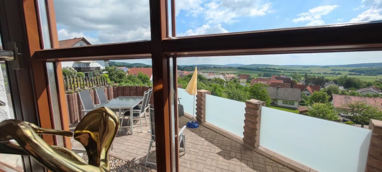Ferienwohnung Look Wide Oberelsbach Eksteriør bilde